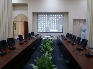 سیستم کنفرانس و سیستم تصویر در مصلی امام خمینی تهران
